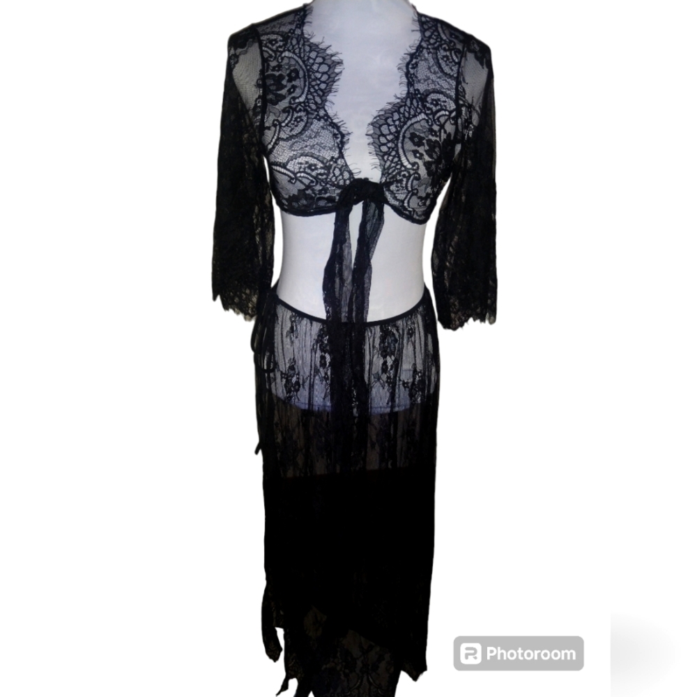 Eyelash Lace Skirt Set